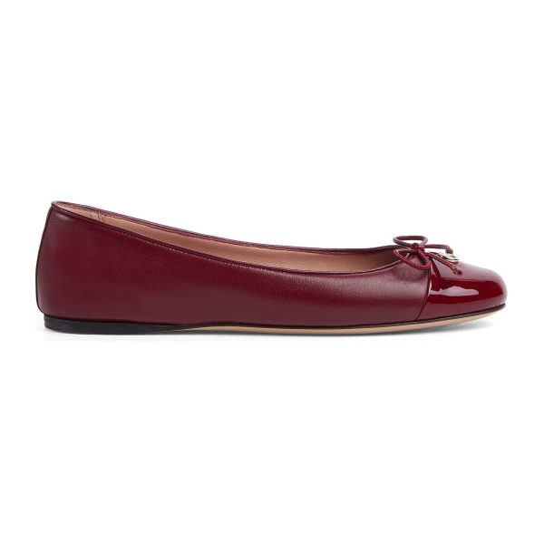 Gucci Women’s Ballet Flat With Double G - Image 4