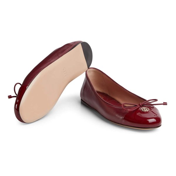 Gucci Women’s Ballet Flat With Double G - Image 5