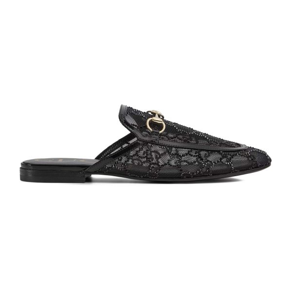 Gucci Women's GG Crystal Princetown Slipper - Image 2
