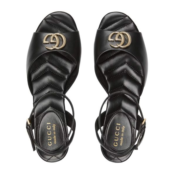 Gucci Women's Platform Sandal With Double G - Image 3