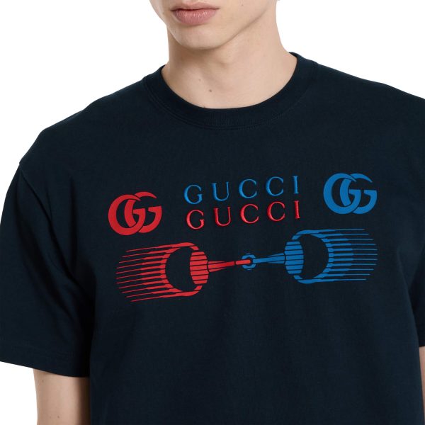 Gucci Printed Cotton Jersey T-shirt - Image 4