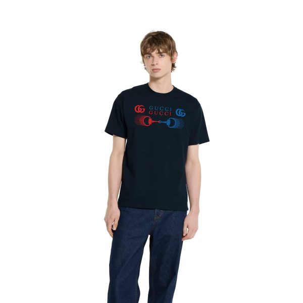 Gucci Printed Cotton Jersey T-shirt - Image 2