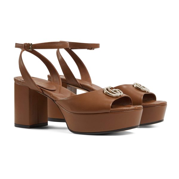 Gucci Women’s Platform Sandal With Double G