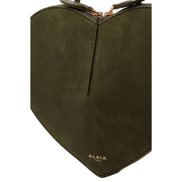 Alaïa Le Cœur Bi-material Bag In Leather - Image 3