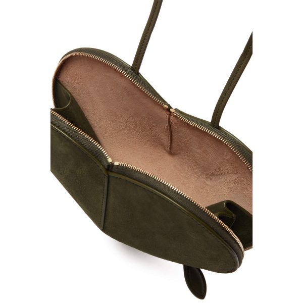 Alaïa Le Cœur Bi-material Bag In Leather - Image 4
