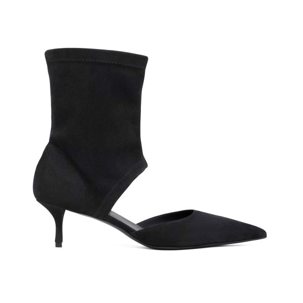 Alaïa Low Boots In Stretch Suede - Image 2