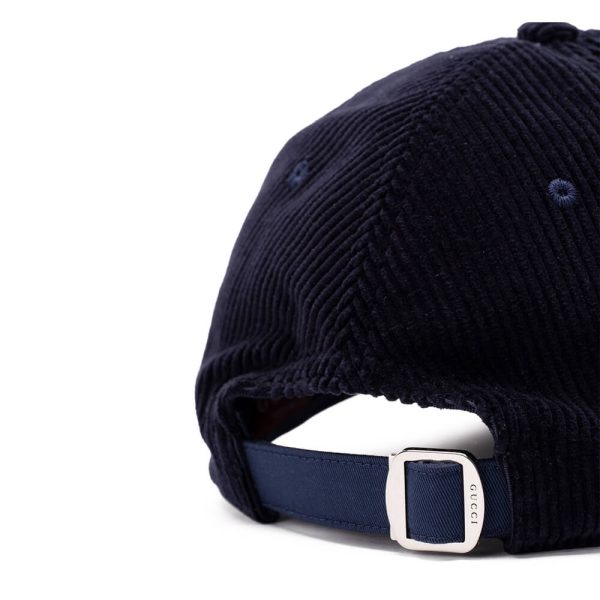 Gucci Corduroy Baseball Hat - Image 3