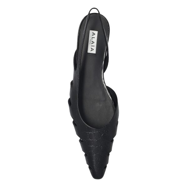 Alaïa Ballet Flats In Leather - Image 3