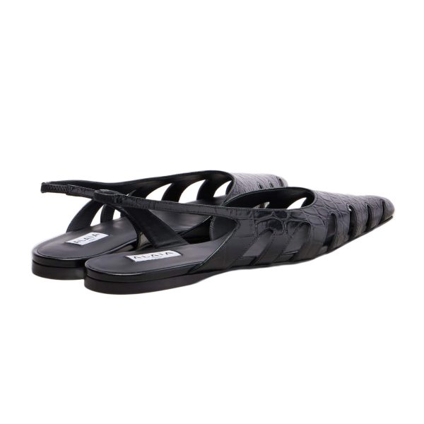 Alaïa Ballet Flats In Leather - Image 4