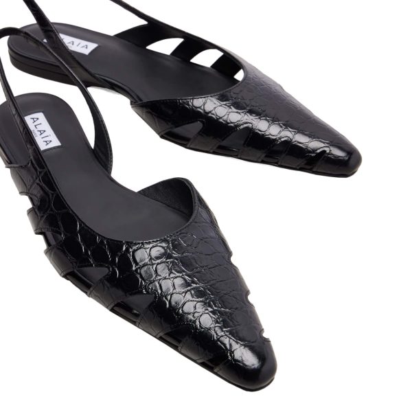Alaïa Ballet Flats In Leather - Image 5