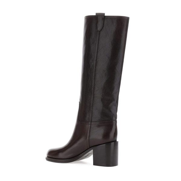 Brunello Cucinelli Leather Knee-high Boots - Image 4