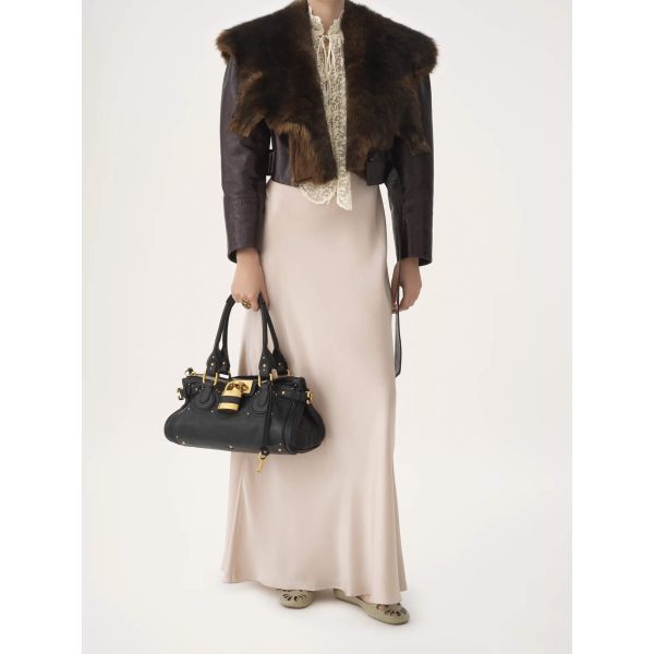 Chloé Paddington Bag In Grained Leather - Image 6