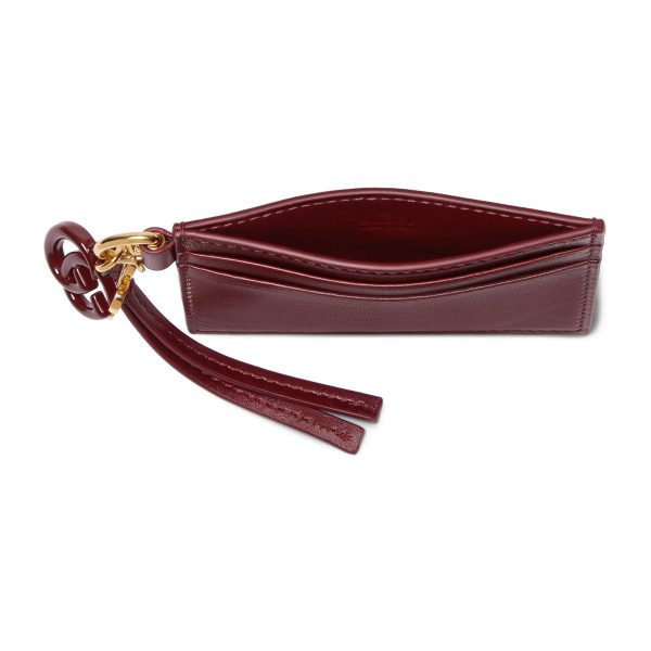 Gucci Card Case With Double G And Butterfly Charm - Image 2