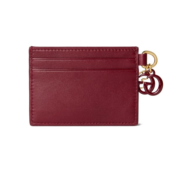 Gucci Card Case With Double G And Butterfly Charm - Image 4