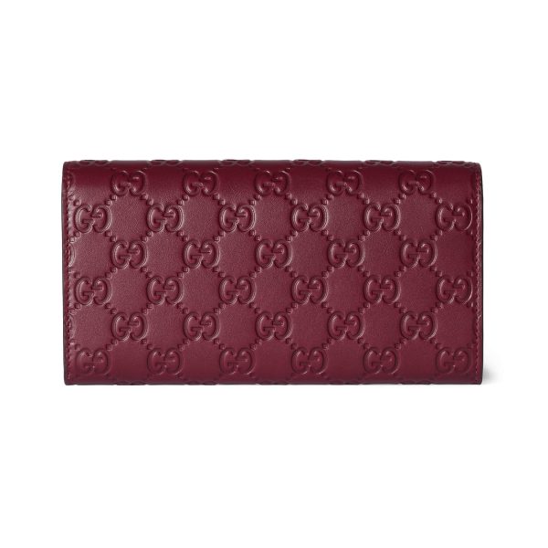 Gucci GG Emblem Continental Wallet - Image 4