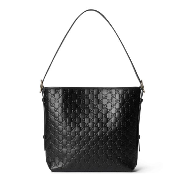 Gucci GG Emblem Medium Shoulder Bag - Image 3