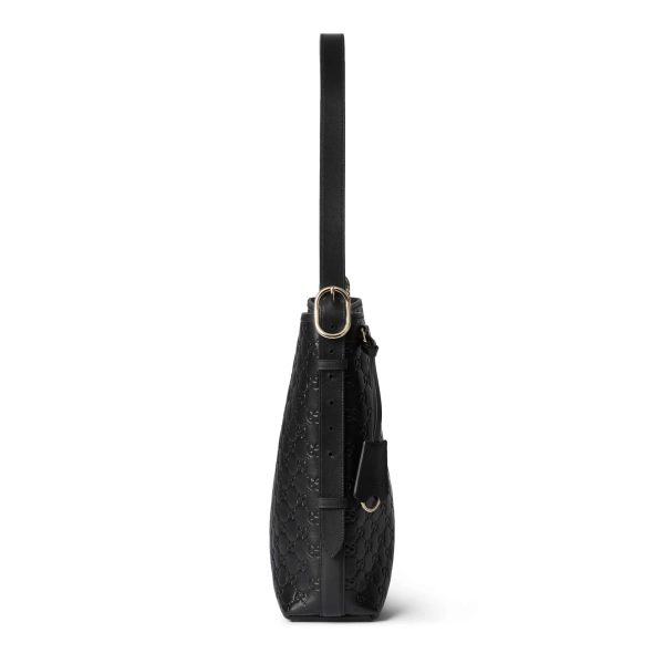 Gucci GG Emblem Medium Shoulder Bag - Image 4