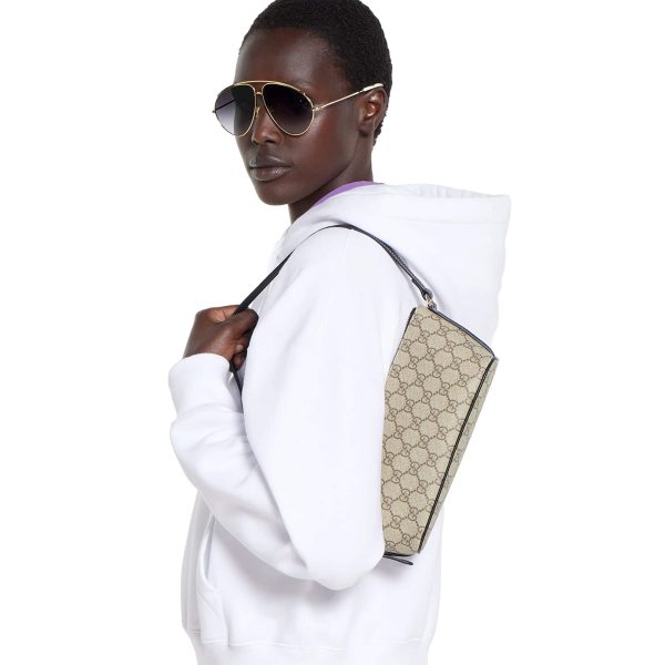 Gucci GG Emblem Small Shoulder Bag - Image 8