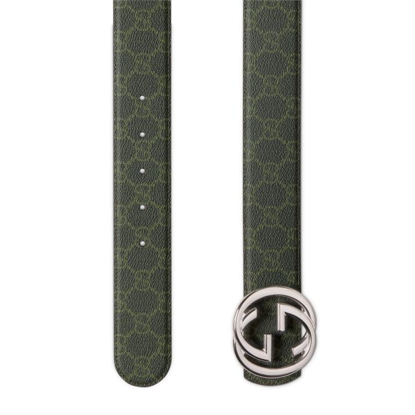 Gucci Reversible GG Monogram Belt - Image 3