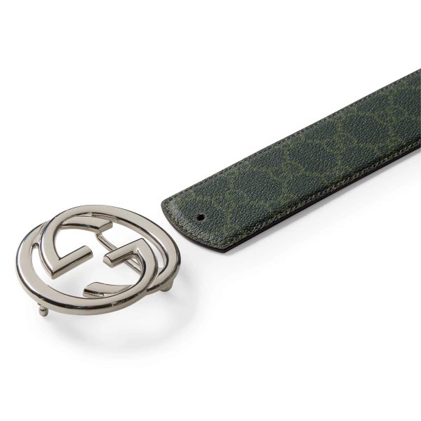 Gucci Reversible GG Monogram Belt - Image 5