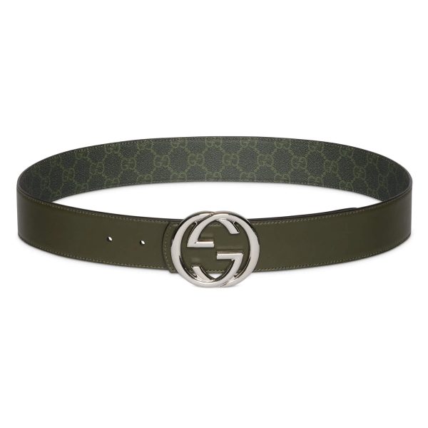 Gucci Reversible GG Monogram Belt - Image 2