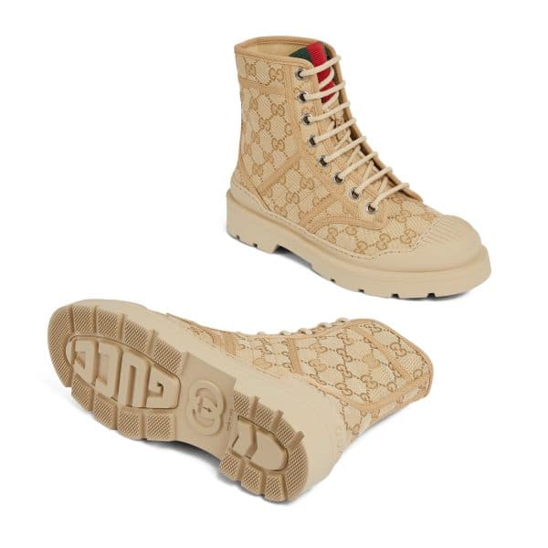 Gucci Women's Boot With Web - Image 5