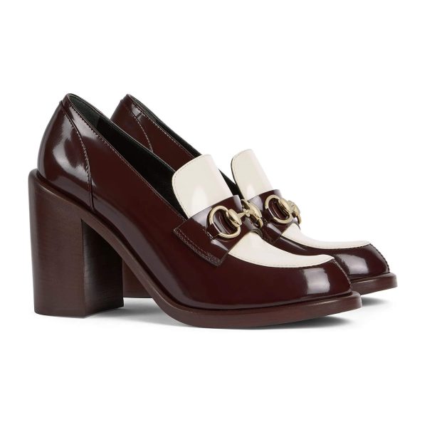 Gucci Women's Heeled Loafer With Horsebit
