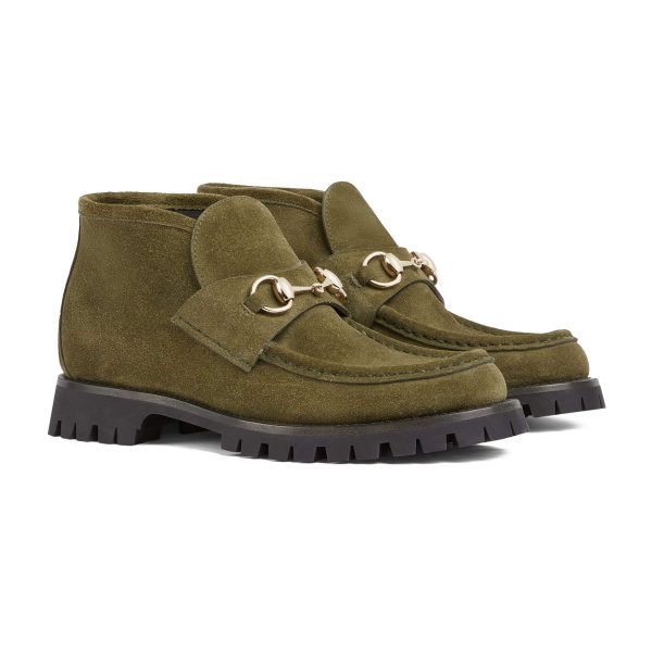 Gucci Women’s Horsebit Ankle Boot