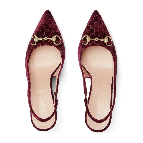 Gucci Women's Slingback Pump With Horsebit - Image 4