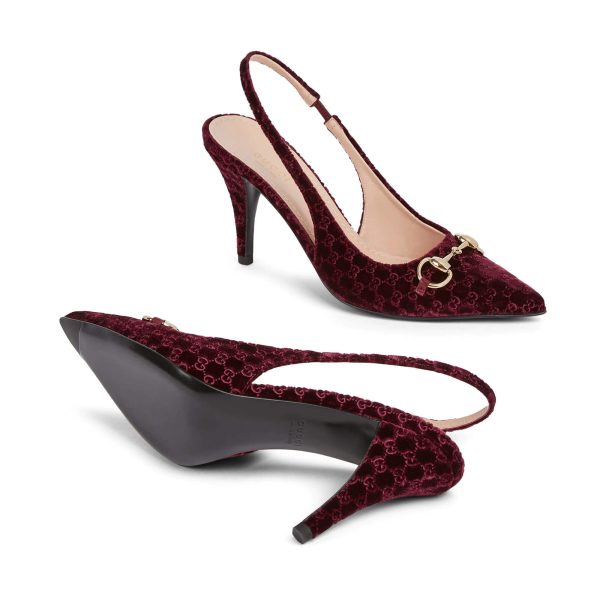 Gucci Women's Slingback Pump With Horsebit - Image 5