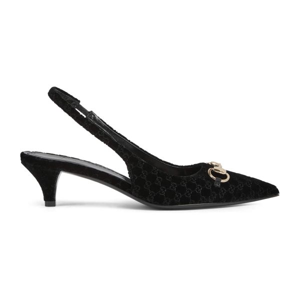 Gucci Women's Slingback Pump With Horsebit - Image 2