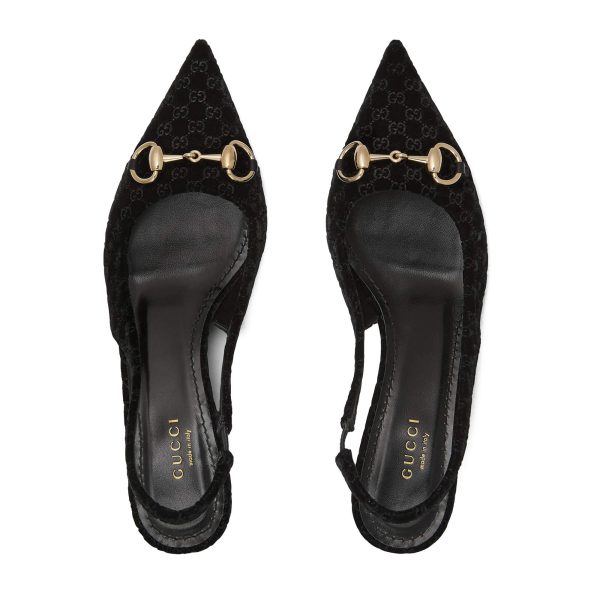 Gucci Women's Slingback Pump With Horsebit - Image 4