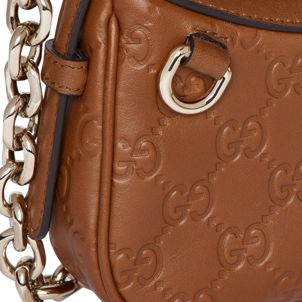 Gucci GG Emblem Mini Shoulder Bag - Image 7
