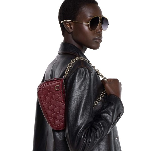 Gucci GG Emblem Mini Shoulder Bag - Image 8