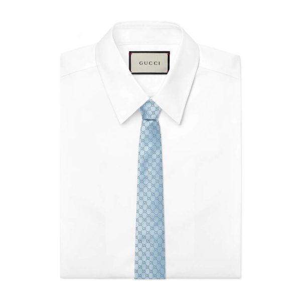 Gucci GG Silk Tie - Image 2