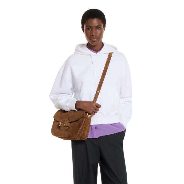 Gucci Horsebit 1955 Aura Medium Shoulder Bag - Image 9