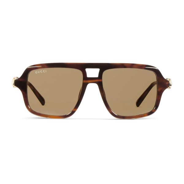 Gucci Navigator Frame Sunglasses