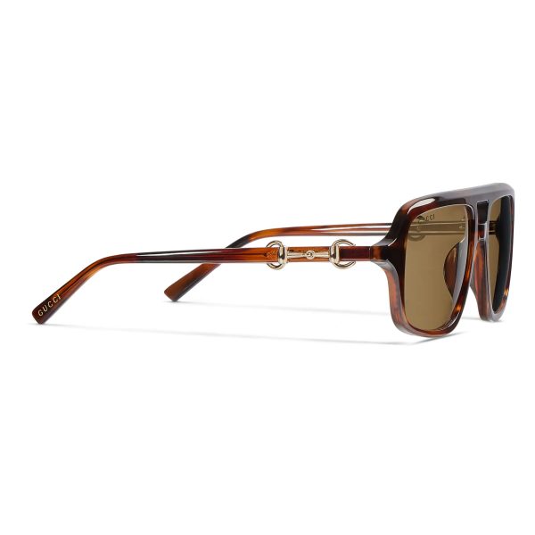 Gucci Navigator Frame Sunglasses - Image 2