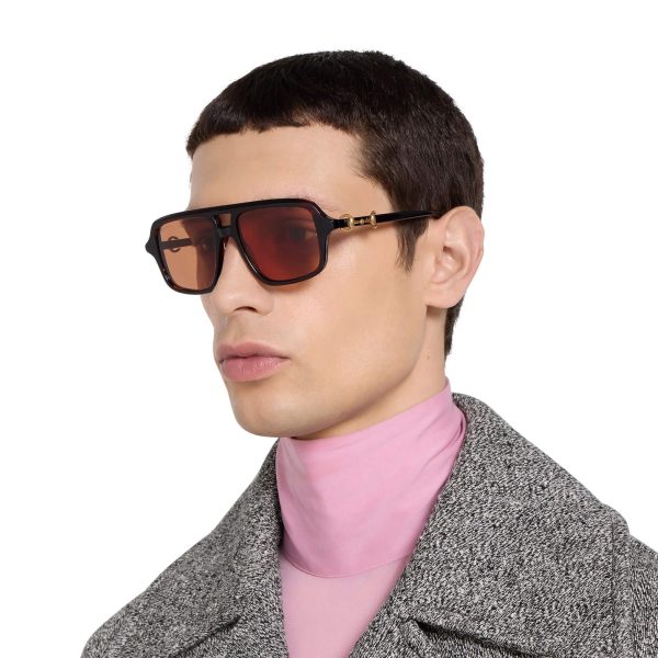 Gucci Navigator Frame Sunglasses - Image 3