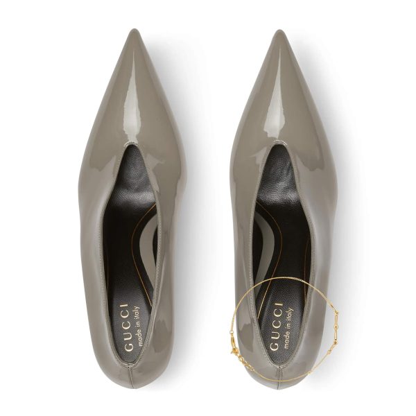 Gucci Women’s Gucci 97 Heeled Pump - Image 3