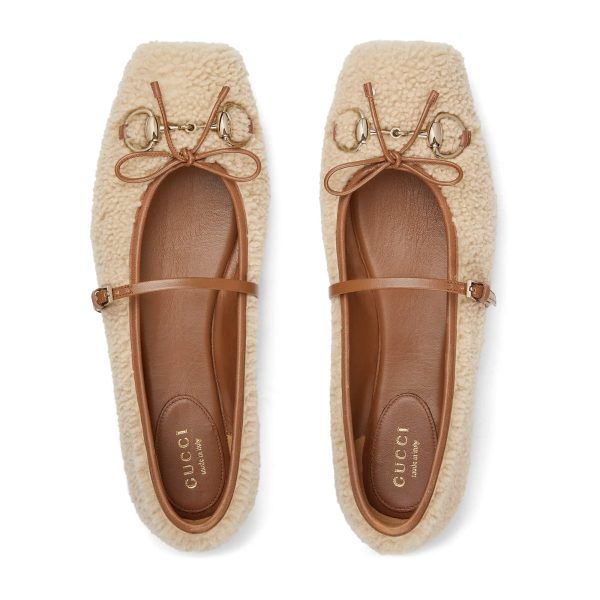 Gucci Women's Horsebit Ballet Flat - Image 3