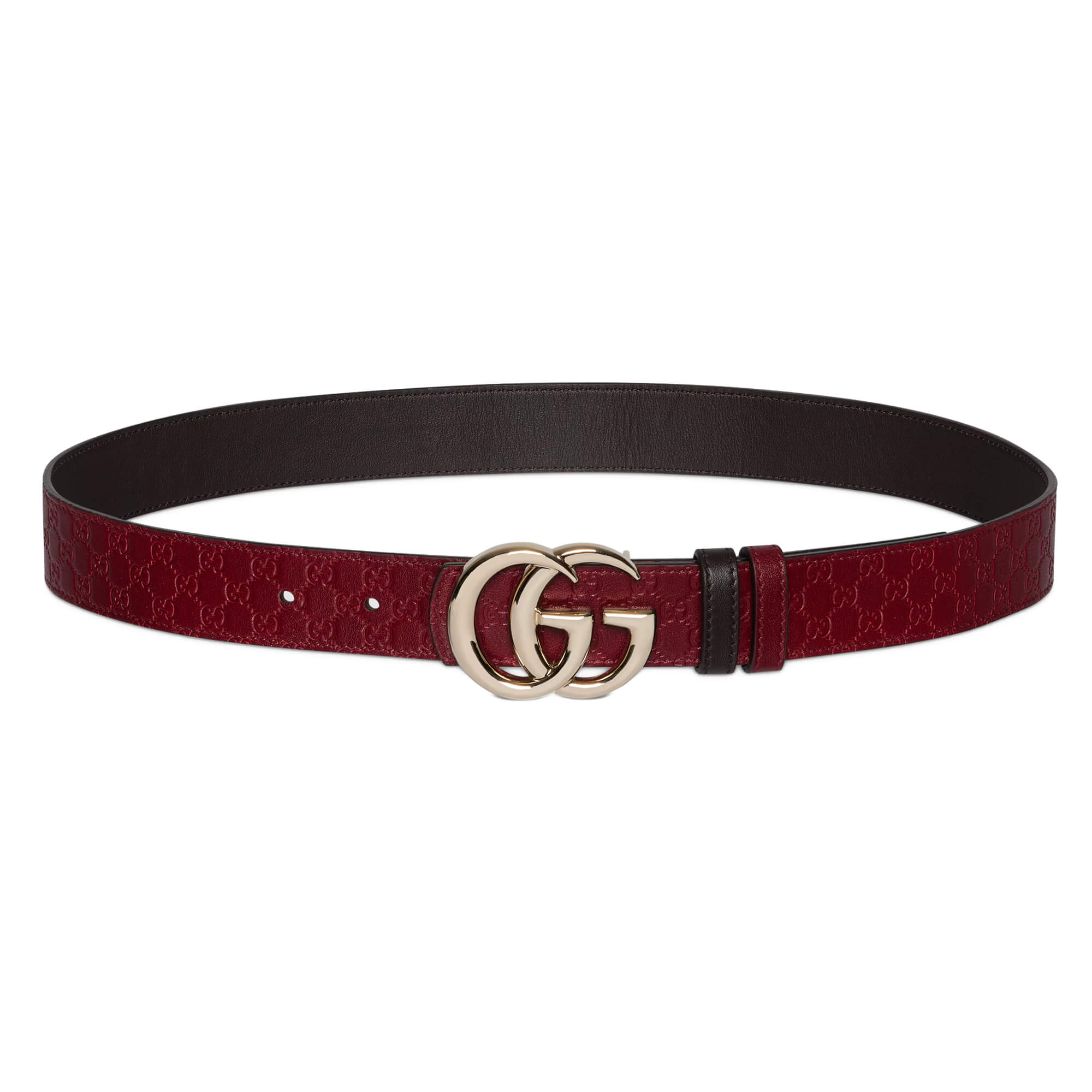 Gucci Reversible GG Marmont Belt at Enigma Boutique