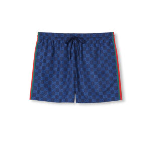 Gucci Printed Poplin Tech Swim Shorts