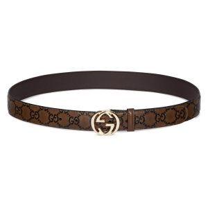 Gucci Belt With Interlocking G Buckle