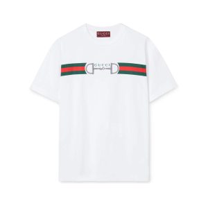 Gucci Cotton Jersey T-shirt With Embroidery