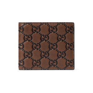 Gucci GG Emblem Bi-fold Wallet