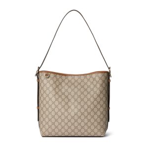 Gucci GG Emblem Medium Shoulder Bag