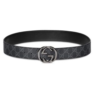 Gucci Reversible Belt With Interlocking G Buckle