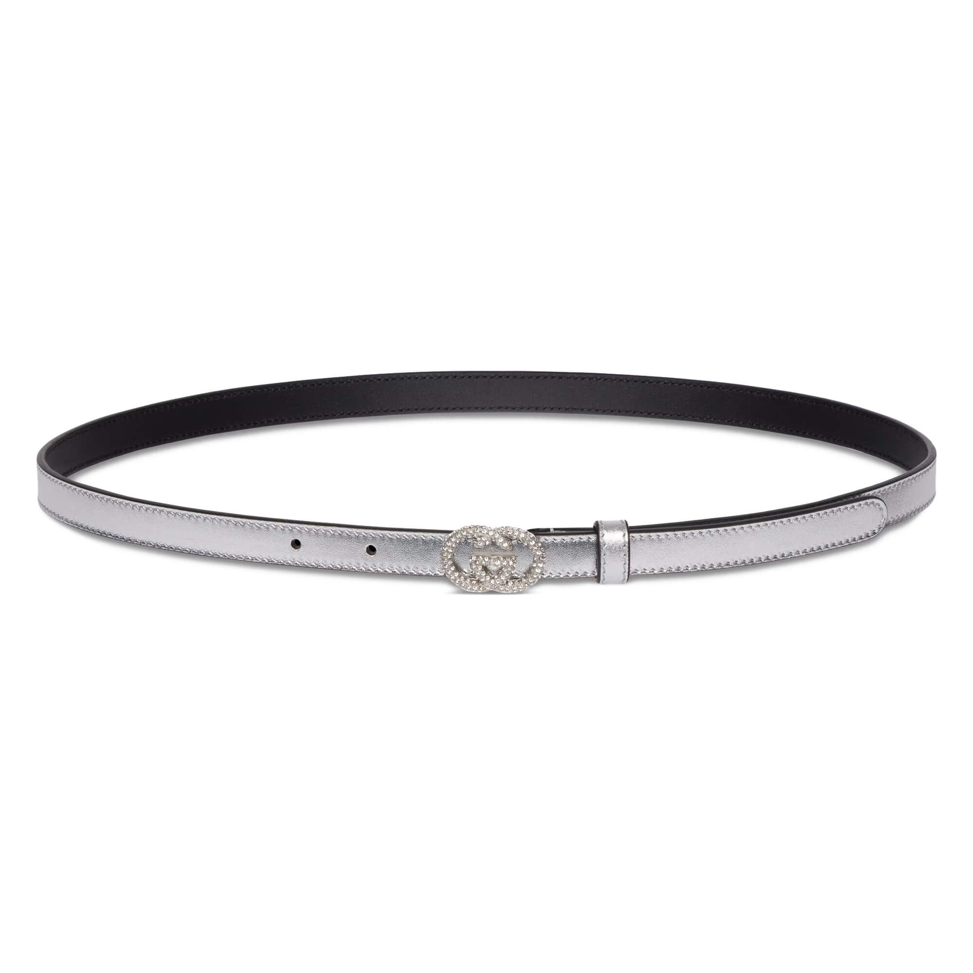 Gucci Thin Belt With Interlocking G Buckle at Enigma Boutique