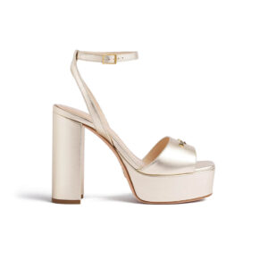 Dior Or D-Lane Platform Sandal